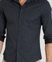 Camisa-Masculina-Slim-Estampada-de-Folhagem-Manga-Longa-Preta-9251571-Preto_4