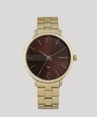 Kit-de-Relogio-Analogico-Lince-Feminino---Brinco---Colar---LRGJ074L-N2KX-Dourado-9474559-Dourado_3