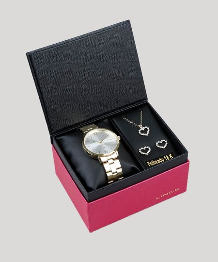 Kit-de-Relogio-Analogico-Lince-Feminino---Brinco---Colar---LRGJ074L-S2KX-Dourado-9474562-Dourado_1 Kit-de-Relogio-Analogico-Lince-Feminino---Brinco---Colar---LRGJ074L-S2KX-Dourado-9474562-Dourado_1