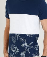 Camiseta-Masculina-com-Estampa-de-Folhagem-e-Recorte-Manga-Curta-Gola-Careca-Azul-Marinho-9410908-Azul_Marinho_4 Camiseta-Masculina-com-Estampa-de-Folhagem-e-Recorte-Manga-Curta-Gola-Careca-Azul-Marinho-9410908-Azul_Marinho_4