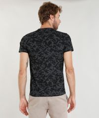 Camiseta-Masculina-Slim-Fit-Estampada-Manga-Curta-Gola-Careca-Cinza-Mescla-Escuro-9410894-Cinza_Mescla_Escuro_2