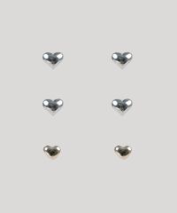 Kit-de-3-Brincos-Femininos-de-Coracao-Multicor-9289539-Multicor_1