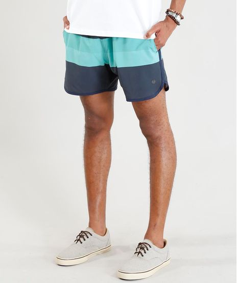 Short-Masculino-Listrado-com-Bolsos-Chumbo-9394447-Chumbo_1