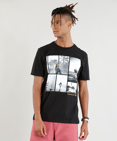 Camiseta-Masculina--Relax--Manga-Curta-Gola-Careca-Preta-9434387-Preto_1