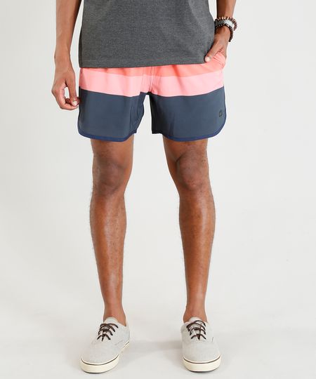 Short-Masculino-Listrado-com-Bolsos-Chumbo-9394445-Chumbo_1