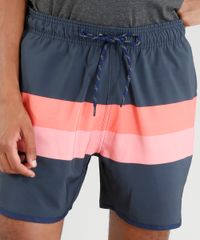 Short-Masculino-Listrado-com-Bolsos-Chumbo-9394445-Chumbo_2 Short-Masculino-Listrado-com-Bolsos-Chumbo-9394445-Chumbo_2