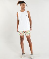 Regata-Masculina-com-Estampa-Gola-Redonda-Cinza-Mescla-Claro-9391480-Cinza_Mescla_Claro_3