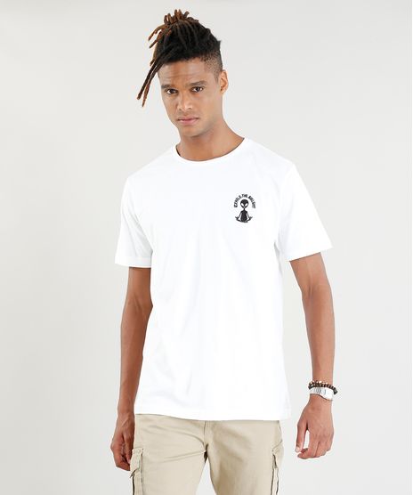Camiseta-Masculina-com-Bordado-E-T--Manga-Curta-Gola-Careca-Branca-9414394-Branco_1