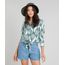 Camisa-Feminina-Cia--Maritima-Estampada-Indian-com-No-Manga-Longa-Verde-Claro-9258142-Verde_Claro_1