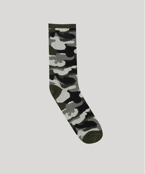 Meia-Masculina-Cano-Alto-Lupo-Estampada-Camuflada-Verde-Militar-9448746-Verde_Militar_1