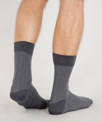 Meia-Masculina-Cano-Alto-Lupo-Estampada-de-Poa-Chumbo-9448749-Chumbo_4