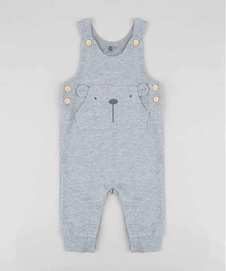 Macacao-Infantil-Urso-com-Bolso-Cinza-Mescla-9205077-Cinza_Mescla_1