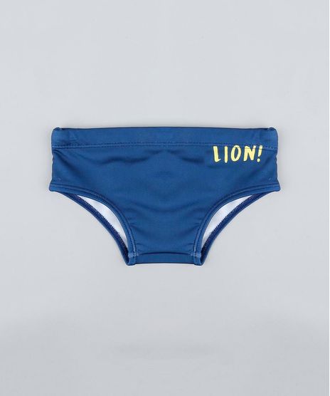 Sunga-Infantil--Lion---Azul-Marinho-9302564-Azul_Marinho_1
