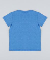 Camiseta-Infantil-Turma-do-Mickey-com-Bolso-Manga-Curta-Gola-Careca-Azul-9427329-Azul_2