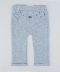 Calca-Infantil-Jogger-Urso-com-Bolso-Cinza-Mescla-9205074-Cinza_Mescla_1
