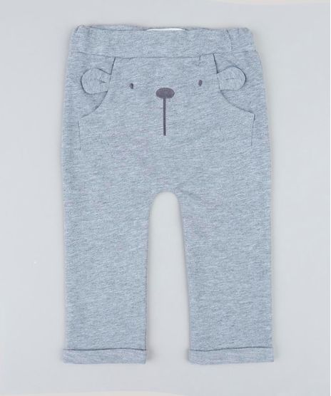 Calca-Infantil-Jogger-Urso-com-Bolso-Cinza-Mescla-9205074-Cinza_Mescla_1