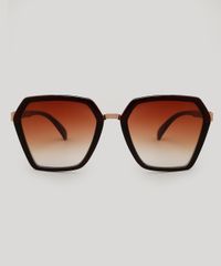Oculos-de-Sol-Geometrico-Feminino-Marrom-9479718-Marrom_1