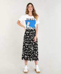 T-Shirt-Feminina-Mindset-Manga-Curta--Honey-I-Don-t-Care--Branca-9470829-Branco_3