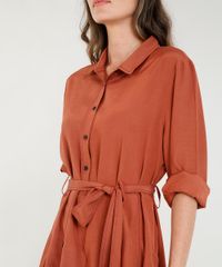 Vestido-Midi-com-Pregas-Mindset-com-Faixa-de-Amarrar-Manga-Longa-Cobre-9385643-Cobre_4