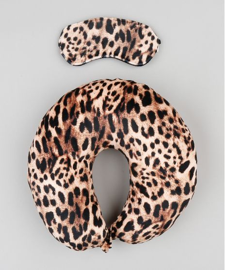 Kit-de-Apoio-de-Pescoco-Estampado-Animal-Print---Tapa-Olho-Caramelo-9422677-Caramelo_1