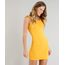 Vestido-Feminino-Basico-Curto-Alca-Media-Decote-Redondo-Mostarda-9388011-Mostarda_1