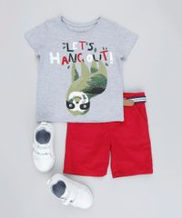 Camiseta-Infantil-Bicho-Preguica-Manga-Curta-Gola-Careca-Cinza-Mescla-9426399-Cinza_Mescla_3