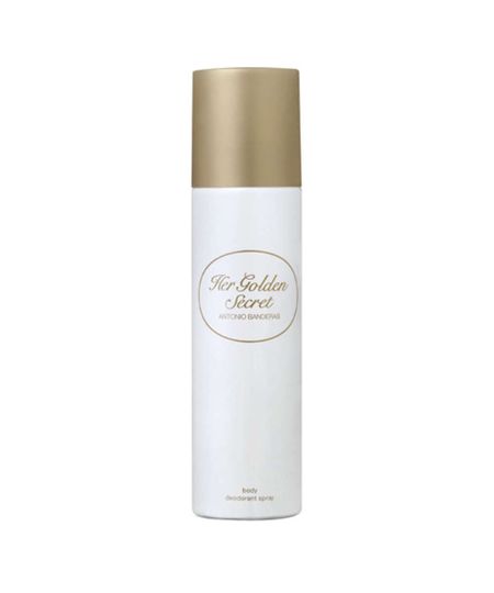 Her Golden Antonio Banderas Secret Desodorante Spray 150ml Menor preço em Her Golden Antonio Banderas Secret Desodorante Spray 150ml