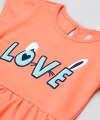 Body-Saia-Infantil-com-Bordado--Love--Manga-Curta---Faixa-de-Cabelo-com-Laco-Laranja-9205029-Laranja_4
