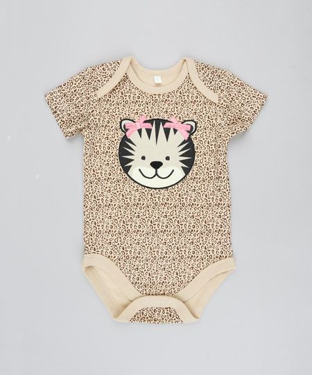 Body-Infantil-Onca-Estampado-Animal-Print-Manga-Curta-Bege-9188406-Bege_1