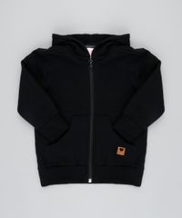 Blusao-Infantil-Basico-em-Moletom-Felpado-com-Capuz-Preto-9425628-Preto_1