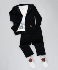 Blusao-Infantil-Basico-em-Moletom-Felpado-com-Capuz-Preto-9425628-Preto_3