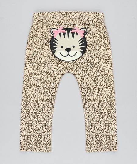Calca-Infantil-Onca-Estampada-Animal-Print--Bege-9188408-Bege_1