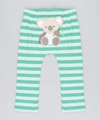 Calca-Infantil-Coala-Listrada-Verde-Claro-9188436-Verde_Claro_1