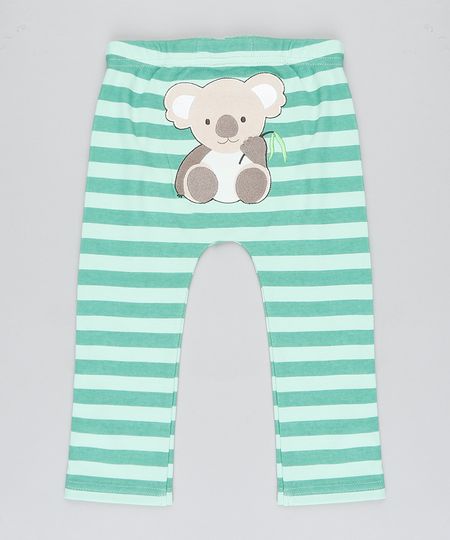 Calca-Infantil-Coala-Listrada-Verde-Claro-9188436-Verde_Claro_1