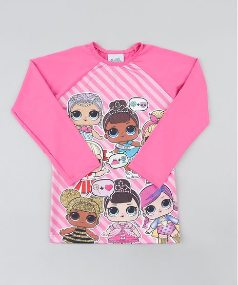 Blusa-de-Praia-Infantil-LOL-Surprise-Raglan-Manga-Longa-Pink-9386627-Pink_1