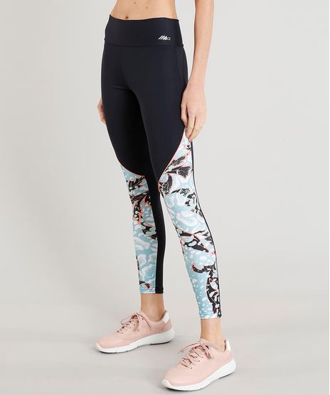 Calca-Legging-Feminina-Esportiva-Ace-com-Recorte-Estampado-com-Protecao-UV50--Preta-9355397-Preto_1