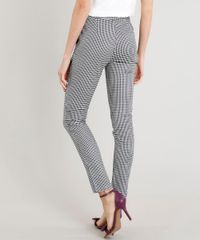 Calca-Skinny-Feminina-Estampada-Xadrez-Vichy-Branca-9353422-Branco_2
