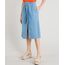 Saia-Clochard-Jeans-Feminina-Midi-com-Botoes-e-Fenda-Azul-Claro-9458586-Azul_Claro_1