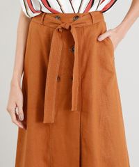 Saia-Midi-Feminina-em-Linho-com-Botoes-e-Faixa-de-Amarrar-Caramelo-9365609-Caramelo_4 Saia-Midi-Feminina-em-Linho-com-Botoes-e-Faixa-de-Amarrar-Caramelo-9365609-Caramelo_4