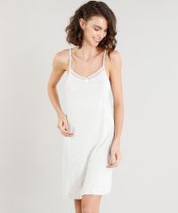 Camisola-Feminina-com-Renda-Alca-Fina-Cinza-Mescla-Claro-9449236-Cinza_Mescla_Claro_1