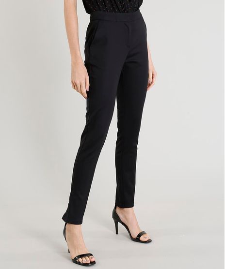 Calca-Social-Feminina-Skinny-com-Bolsos-Preta-9352881-Preto_1