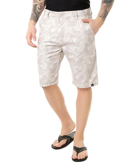 Bermuda-com-Folhagem-Bege-Claro-8377903-Bege_Claro_1