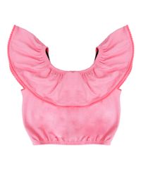 Blusa-Cropped-de-Ombro-a-Ombro-Rosa-8377643-Rosa_2