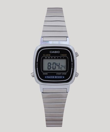 Relogio-Digital-Casio-Masculino---LA670WA1DF-Prateado-9127485-Prateado_1