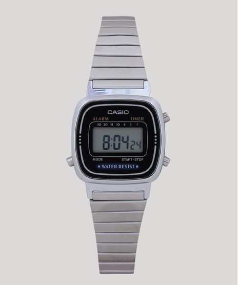 Relogio-Digital-Casio-Masculino---LA670WA1DF-Prateado-9127485-Prateado_1