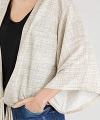 Kimono-Feminino-Curto-Estampado-com-No-Bege-9392262-Bege_4