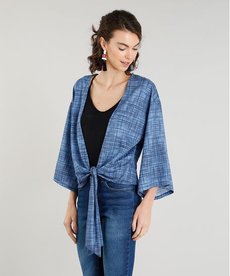 Kimono-Feminino-Curto-Estampado-com-No-Azul-9392260-Azul_1