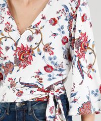 Blusa-Feminina-Cropped-Transpassada-Estampada-Floral-Manga-Curta-Decote-V-Off-White-9414784-Off_White_4 Blusa-Feminina-Cropped-Transpassada-Estampada-Floral-Manga-Curta-Decote-V-Off-White-9414784-Off_White_4