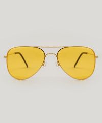 Oculos-de-Sol-Aviador-Unissex-Dourado-9485672-Dourado_1