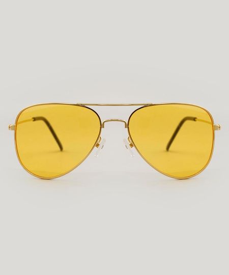 Oculos-de-Sol-Aviador-Unissex-Dourado-9485672-Dourado_1